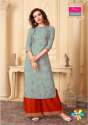 Designer party wear Kurti thumb 2
