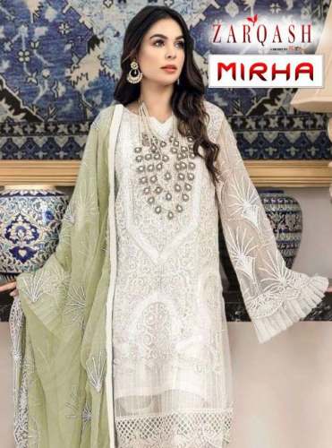 Pakistani Style Zarkash Mirha Z 2106 Suit 