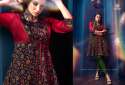 Stylish party wear Kurti thumb 1