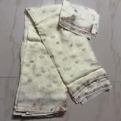 Trending And Newly Collection Of  Saree With Pure Soft Viscose Khadi Fabric