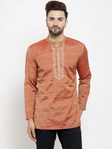 mans ready made garments, designer gents kurtas 