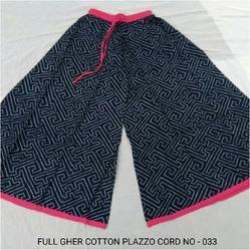 Ladies Cotton Palazzo 