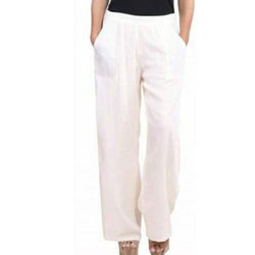 Rayon Plain Palazzo Pants by Vastra Gram