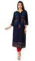 Rayon Straight Kurti by f kurtis thumb 1