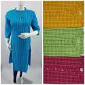 Cotton Straight Kurti by Jaipuri Bandhej thumb 1