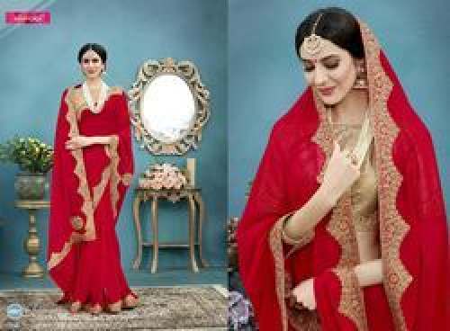 Fancy Designer Saree by Jaipuri Bandhej