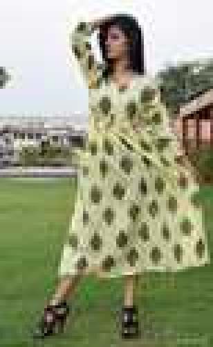 Sleeve Cotton Kurti