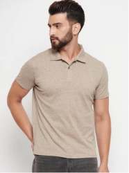 Half Sleeves Cotton Lycra Mens Shirt
