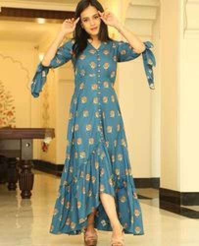 Fancy A Line Dress  by shri om sai Exports