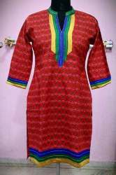 Designer Cotton Fabric Kurti