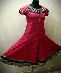 Designer Embroidered Kurtis