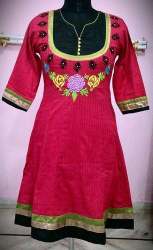 Fancy Embroidered Kurti 