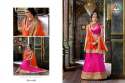 Pink And Orange Festival Wear Lehenga Choli