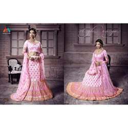 Pink Bridal Lehenga Choli
