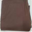 Brown Cotton Poplin Fabric