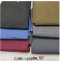 Brown Cotton Poplin Fabric thumb 2
