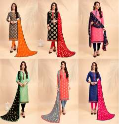 Fancy Blissta Brand Embroidered Dress Material