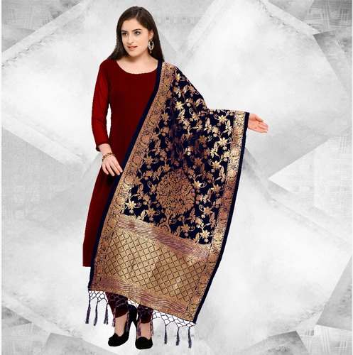 New Collection Blissta Banarasi Silk Dupatta by Blissta Clothing