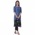 buy-fancy-cotton-plain-kurti-by-fashion2wear-brand