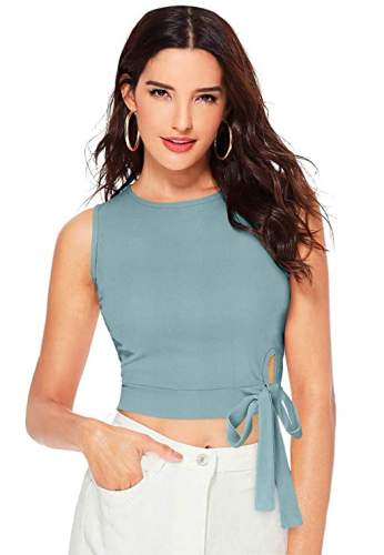 Fancy sleeveless tops top