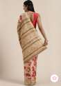 Buy Floral Printed Saree By Saree Swarg thumb 1