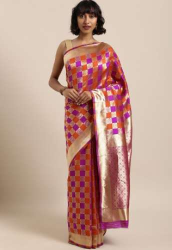 Buy Magenta Saree By Saree Swarg