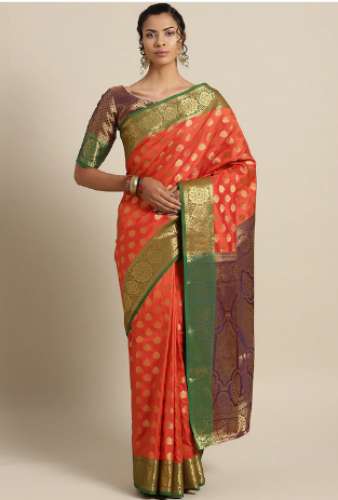 Get Latest Silk Saree Swarg Brand Saree by Saree Swarg