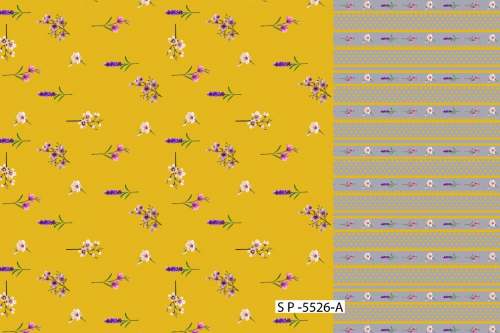 Designer Digital  Floral printed cotton fabric   by Anand Fabric
