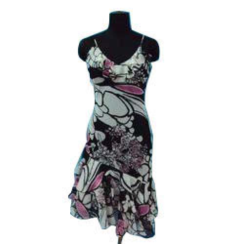 Chiffon Frill Dress