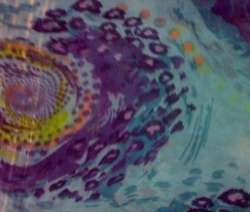 chiffon designer printed fabric