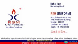 RSM UNIFORMS logo icon