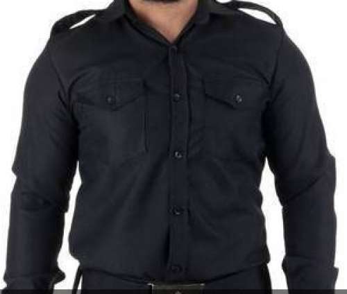 Cotton Plain Security Guard Shirt by RSM UNIFORMS