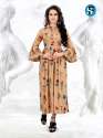 rayon-chikoo-floral-print-long-kurti-fs-115