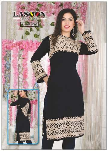 Designer woolen clearance kurtis online