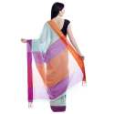 Plain Khadi Cotton Sarees thumb 2
