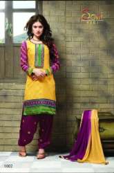 Designer Printed Chiffon Suit