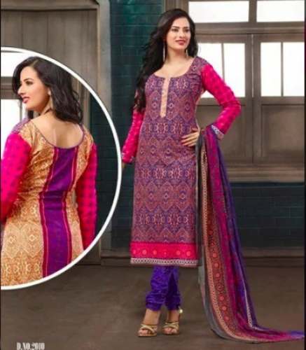 Exclusive Designer Semi-Stitched Georgette Suit by Triveni Creation