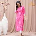 gaaba-pink-embroidered-kurta-with-strip-pant