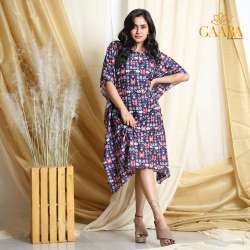 Periwinkle Muslin Kaftan