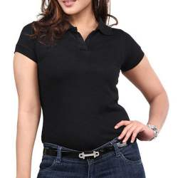 Ladies Collar T-Shirt