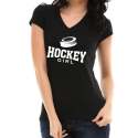 Ladies V Neck T-Shirt