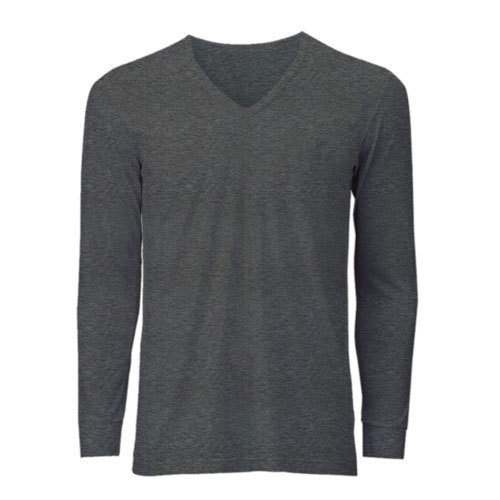 Plain V-Neck Cotton T-Shirt