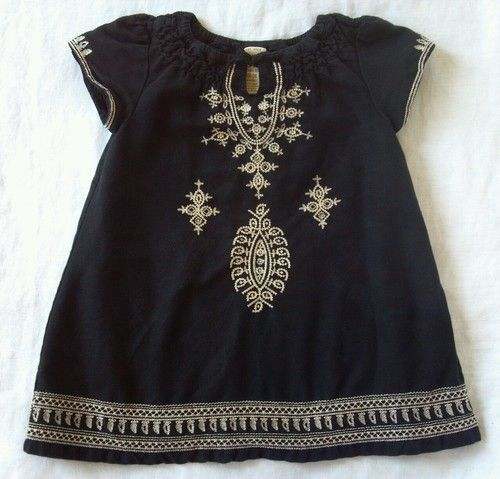 Kurti Embroidery Job Work by Roman Curve