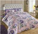 Floral print Teal Poly cotton  Double Bedsheet thumb 1