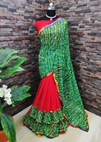 chunari sarees  by Ethnic Export