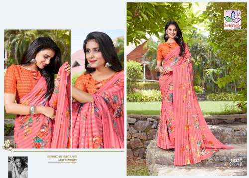 printed saree