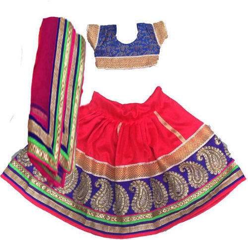 Kids Lehenga Choli Gold