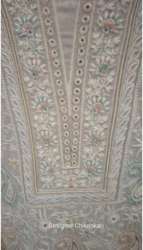 White color Hand Embroidery Designer Chikankari Suit 