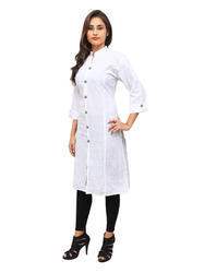 Cotton Chikan Kurtis