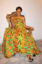 Kente print fabric